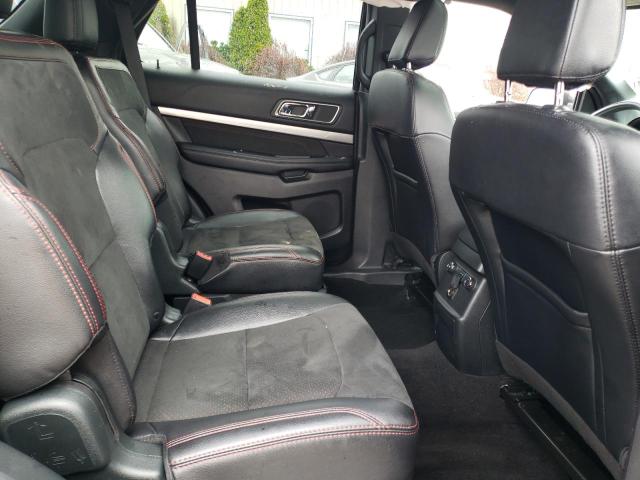 1FM5K7D86KGA86400 - 2019 FORD EXPLORER XLT أسود صورة 11