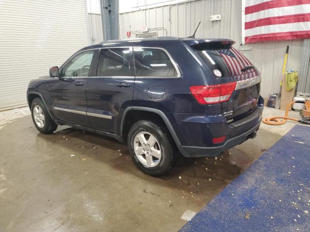 1C4RJFAG9CC256269 - 2012 JEEP GRAND CHER LAREDO BLUE photo 2