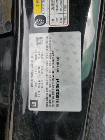 1G1FB1RS2J0162124 - 2018 CHEVROLET CAMARO LT Qara foto 12