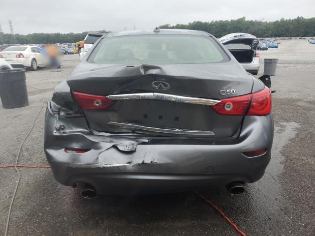 JN1BV7AP5FM358648 - 2015 INFINITI Q50 BASE SILVER photo 6