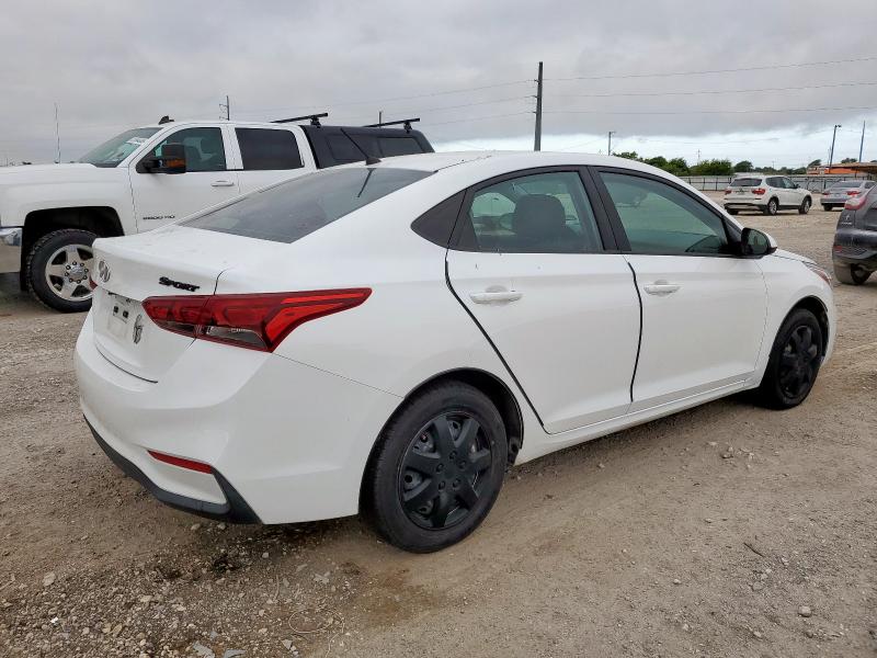 3KPC24A6XME144783 - 2021 HYUNDAI ACCENT SE 白色 照片 3