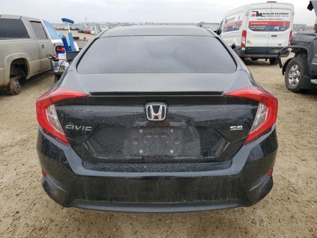 2HGFC2F66JH028666 - 2018 HONDA CIVIC LX Siyah fotoğraf 6