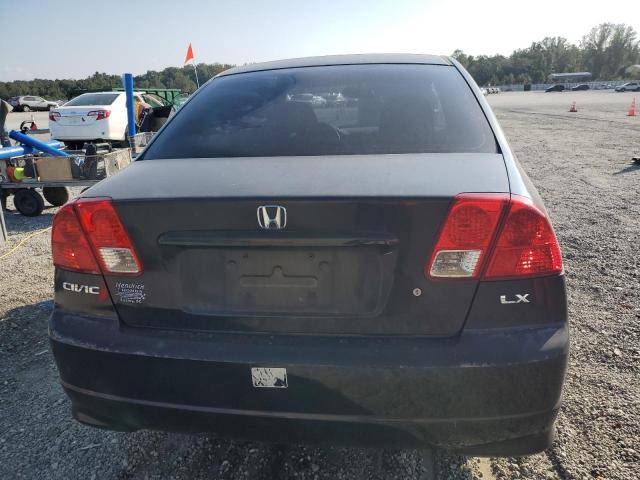 2HGES16544H510234 - 2004 HONDA CIVIC LX 黑色 照片 6