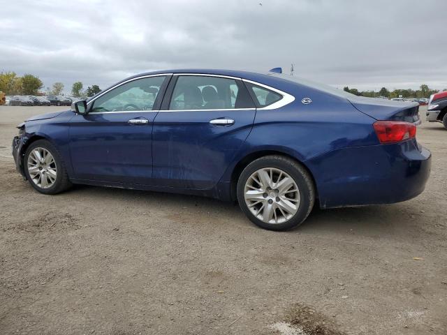 1G11X5SL2EU130598 - 2014 CHEVROLET IMPALA LS BLUE photo 2