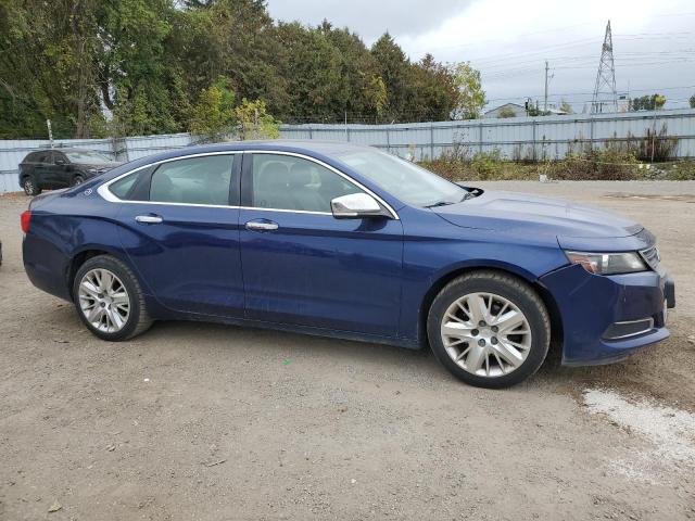 1G11X5SL2EU130598 - 2014 CHEVROLET IMPALA LS BLUE photo 4