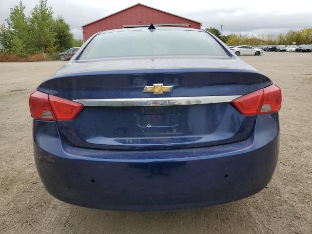 1G11X5SL2EU130598 - 2014 CHEVROLET IMPALA LS BLUE photo 6