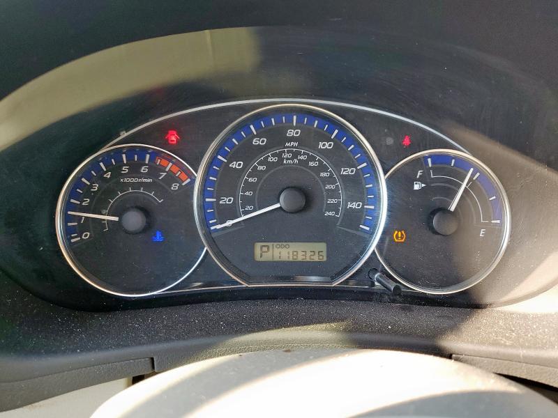 JF2SHBBC6BH711437 - 2011 SUBARU FORESTER 2.5X Gri fotoğraf 9