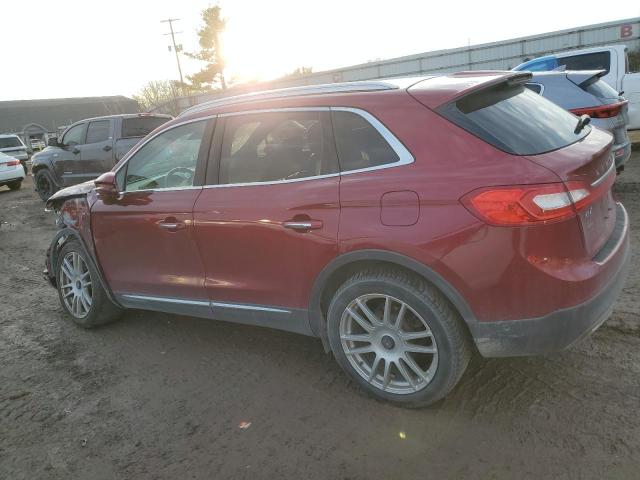 2LMTJ8LP7GBL38201 - 2016 LINCOLN MKX RESERVE Qırmızı foto 2
