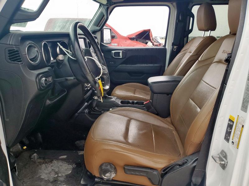 1C4HJXEN9LW285778 - 2020 JEEP WRANGLER U SAHARA თეთრი ფოტო 7