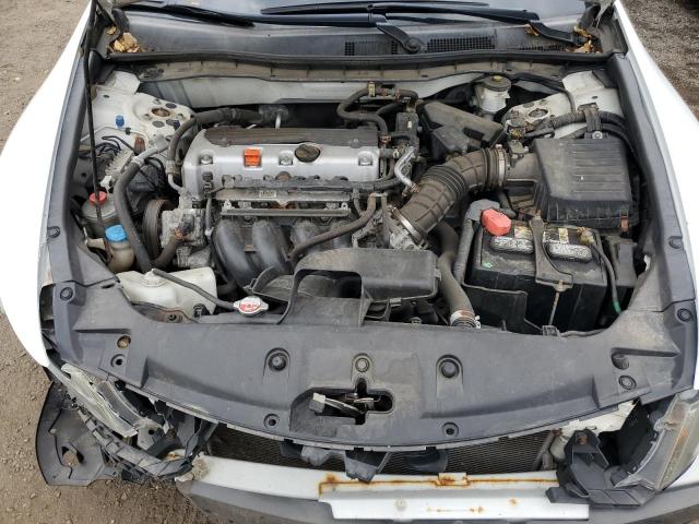 1HGCP2F6XCA122476 - 2012 HONDA ACCORD SE WHITE photo 11