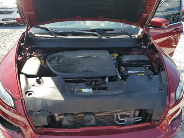 1C4PJLCS5HD218790 - 2017 JEEP CHEROKEE LATITUDE RED photo 11