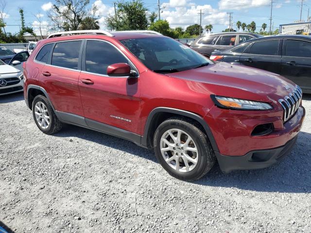 1C4PJLCS5HD218790 - 2017 JEEP CHEROKEE LATITUDE RED photo 4