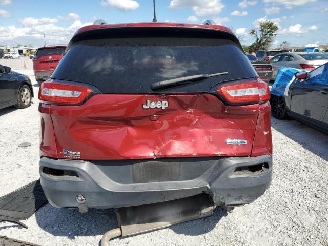 1C4PJLCS5HD218790 - 2017 JEEP CHEROKEE LATITUDE RED photo 6