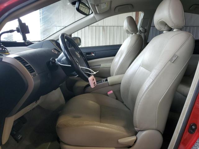 JTDKB20U183452096 - 2008 TOYOTA PRIUS წითელი ფოტო 7