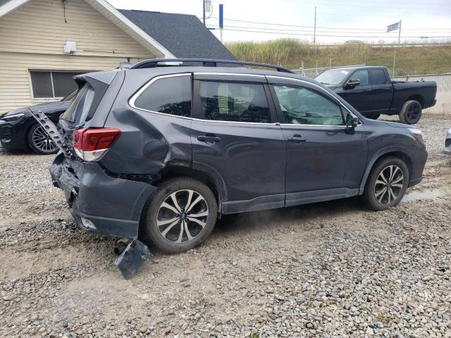 JF2SKAUC4LH599764 - 2020 SUBARU FORESTER LIMITED CHARCOAL photo 3