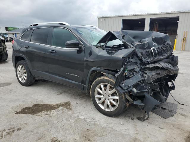 1C4PJMDB0EW190675 - 2014 JEEP CHEROKEE LIMITED 黑色 照片 4