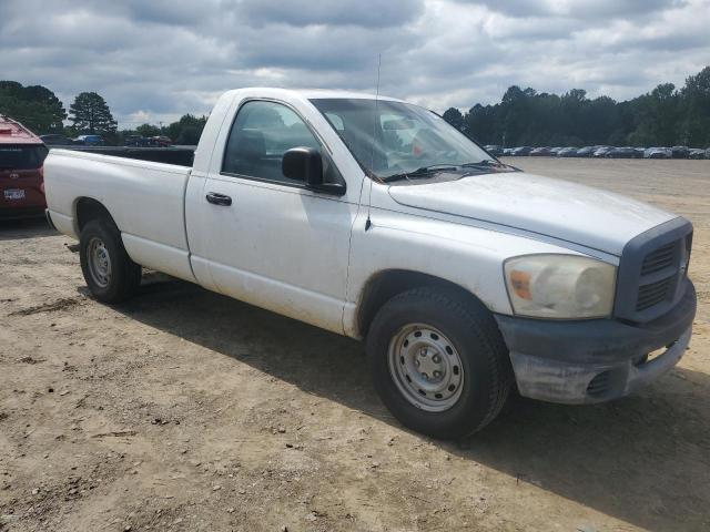 1D7HA16K87J580574 - 2007 DODGE RAM 1500 ST Weiß Foto 4