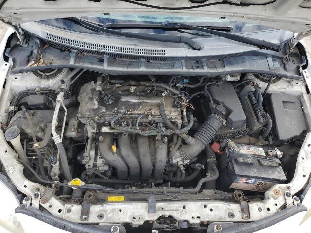 1NXBU4EE4AZ245267 - 2010 TOYOTA COROLLA BASE Белый фото 11