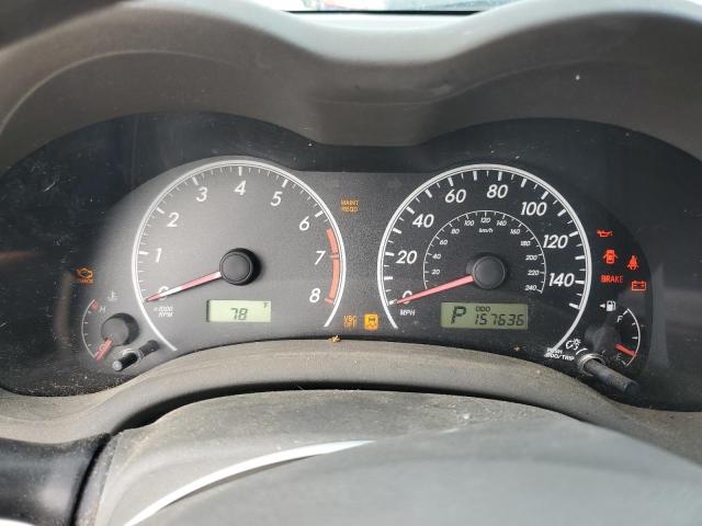 1NXBU4EE4AZ245267 - 2010 TOYOTA COROLLA BASE Белый фото 9