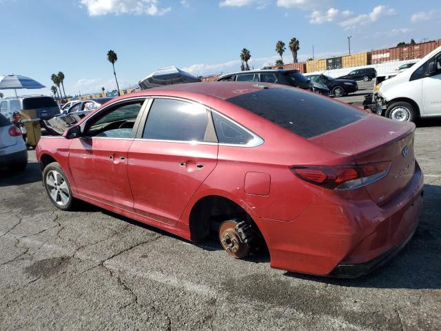 5NPE24AF3JH605693 - 2018 HYUNDAI SONATA SE Красный фото 2