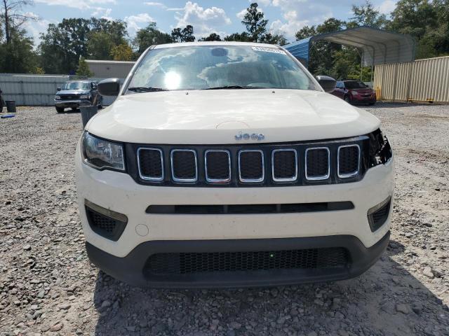 3C4NJCAB7KT814978 - 2019 JEEP COMPASS SPORT أبيض صورة 5