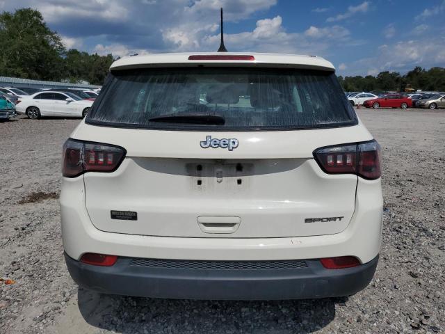 3C4NJCAB7KT814978 - 2019 JEEP COMPASS SPORT أبيض صورة 6