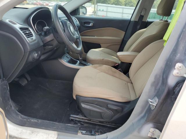 3C4NJCAB7KT814978 - 2019 JEEP COMPASS SPORT أبيض صورة 7