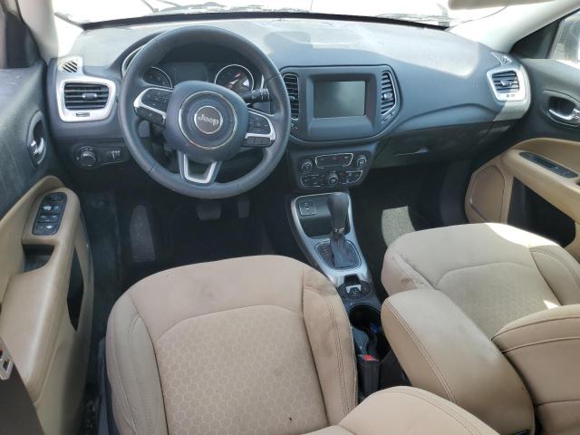 3C4NJCAB7KT814978 - 2019 JEEP COMPASS SPORT أبيض صورة 8