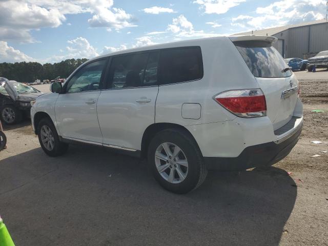 5TDZK3EH7DS092616 - 2013 TOYOTA HIGHLANDER BASE Ақ фото 2