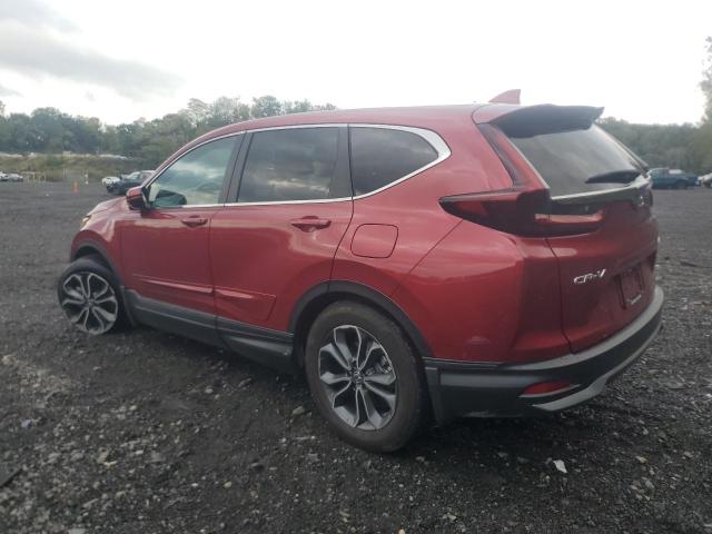2HKRW2H86MH601837 - 2021 HONDA CR-V EXL RED photo 2