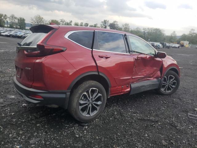 2HKRW2H86MH601837 - 2021 HONDA CR-V EXL RED photo 3