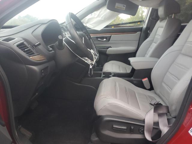 2HKRW2H86MH601837 - 2021 HONDA CR-V EXL RED photo 7
