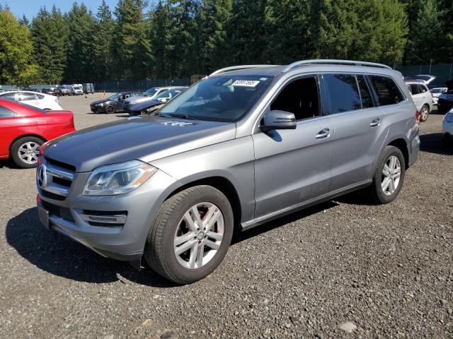 4JGDF7CEXEA327454 - 2014 MERCEDES-BENZ GL 450 4MATIC SILVER photo 1