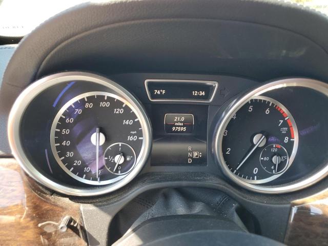 4JGDF7CEXEA327454 - 2014 MERCEDES-BENZ GL 450 4MATIC SILVER photo 9