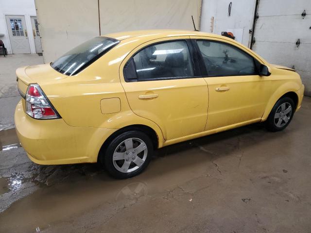 KL1TD5DE5BB185603 - 2011 CHEVROLET AVEO LS YELLOW photo 3