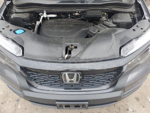 5FNYF8H55MB037990 - 2021 HONDA PASSPORT EXL GRAY photo 12