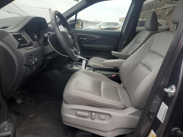 5FNYF8H55MB037990 - 2021 HONDA PASSPORT EXL GRAY photo 7