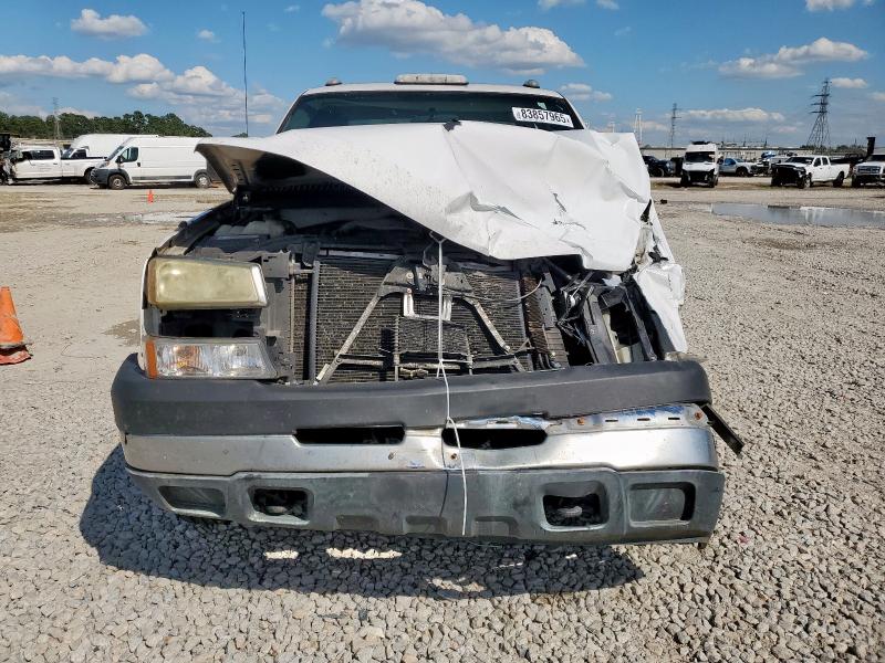 1GCHK23U37F200532 - 2007 CHEVROLET SILVERADO K2500 HEAVY DUTY WHITE photo 5