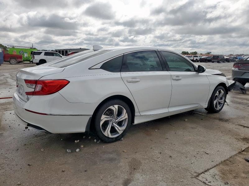 1HGCV1F53JA164704 - 2018 HONDA ACCORD EXL WHITE photo 3