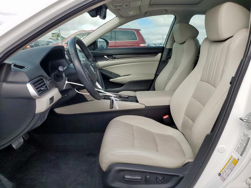 1HGCV1F53JA164704 - 2018 HONDA ACCORD EXL WHITE photo 7