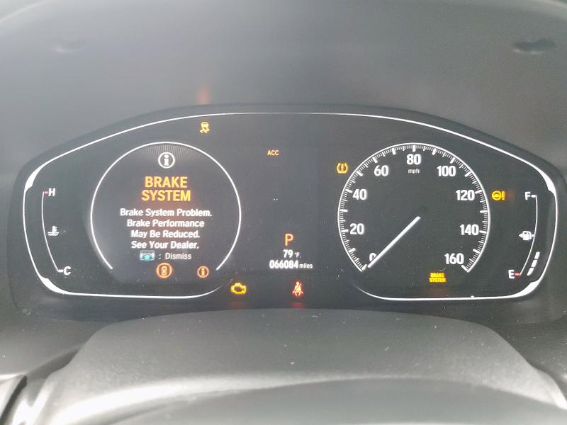 1HGCV1F53JA164704 - 2018 HONDA ACCORD EXL WHITE photo 9