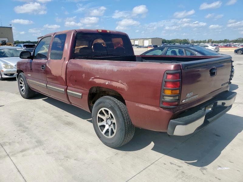 2GCEC19V2Y1197514 - 2000 CHEVROLET SILVERADO C1500 Каштановый фото 2