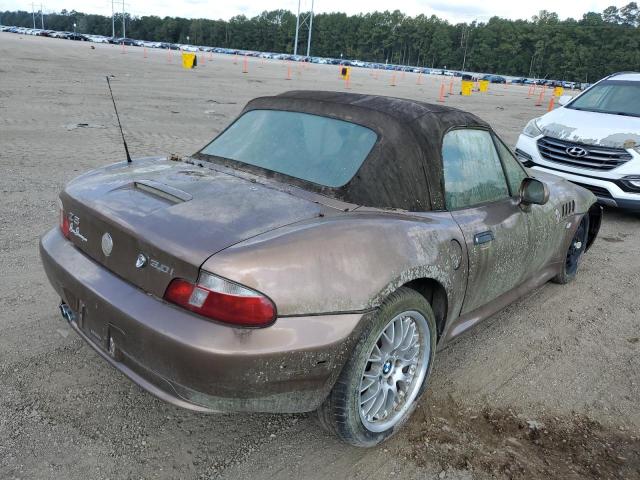 WBACN53411LL46128 - 2001 BMW Z3 3.0 BROWN photo 3