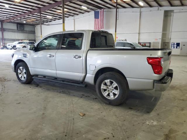 1N6AA1EK8HN551256 - 2017 NISSAN TITAN S SILVER photo 2