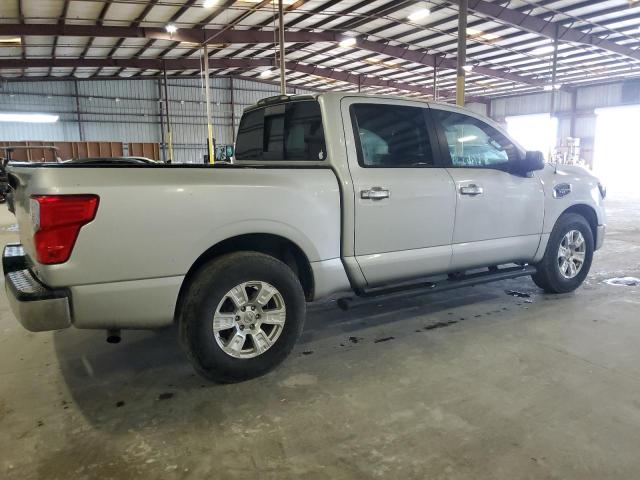 1N6AA1EK8HN551256 - 2017 NISSAN TITAN S SILVER photo 3