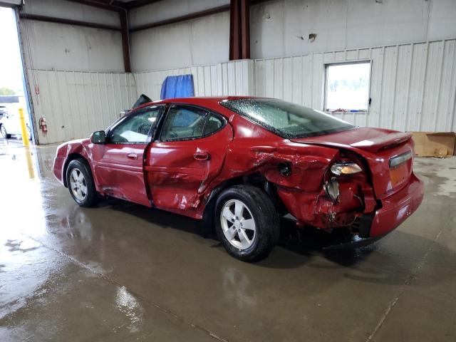 2G2WP552481107120 - 2008 PONTIAC GRAND PRIX Rouge photo 2