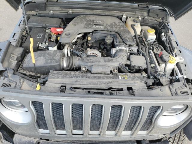 1C4HJXEG8KW626832 - 2019 JEEP WRANGLER UNLIMITED SAHARA GRAY photo 12