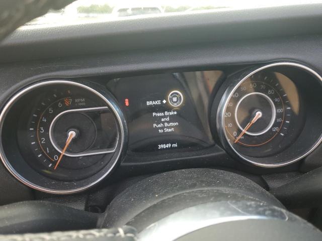 1C4HJXEG8KW626832 - 2019 JEEP WRANGLER UNLIMITED SAHARA GRAY photo 9