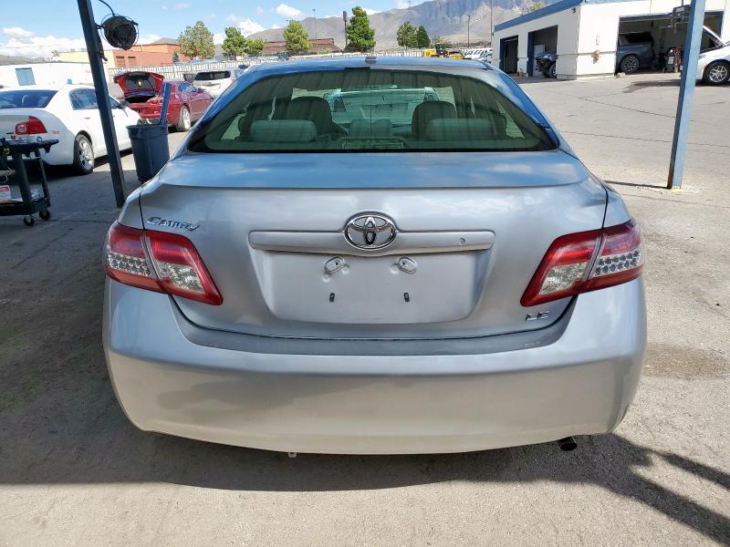 4T1BF3EKXAU577577 - 2010 TOYOTA CAMRY BASE SILVER photo 6