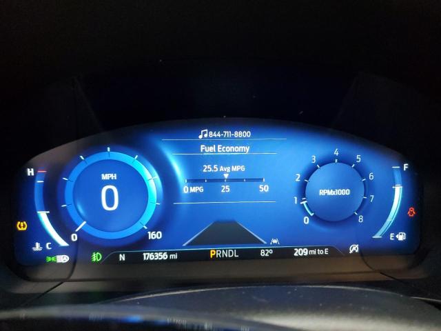 1FMCU9J90MUA57862 - 2021 FORD ESCAPE TITANIUM BLACK photo 9